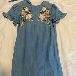 denim dress